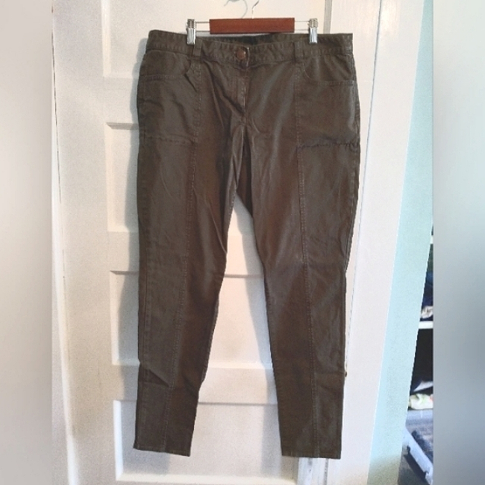 J. Crew Y2K Army Green Utility PantS - 12